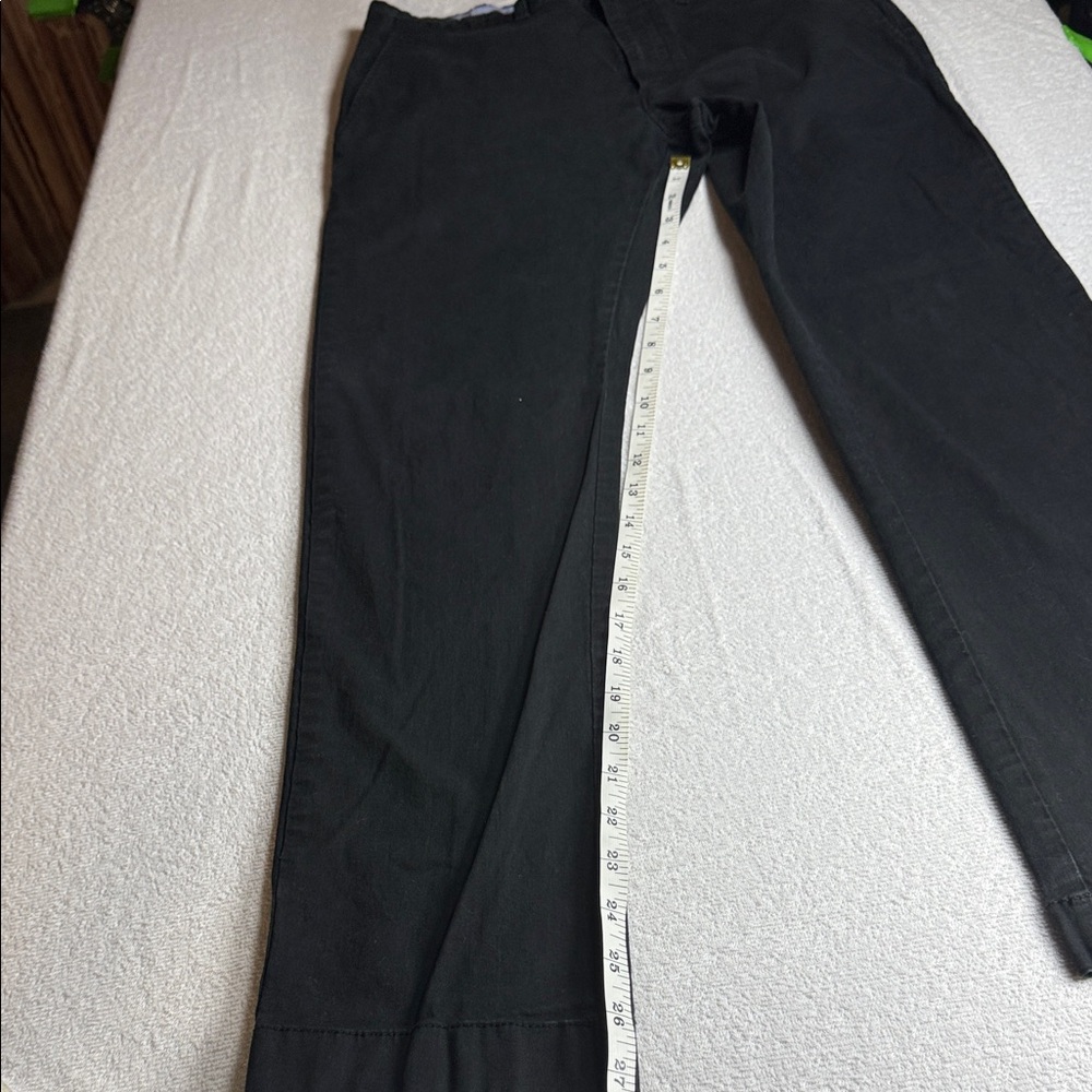 J. Crew Flex slim-fit Driggs khaki Men's Black Pants - Picture 3 of 10